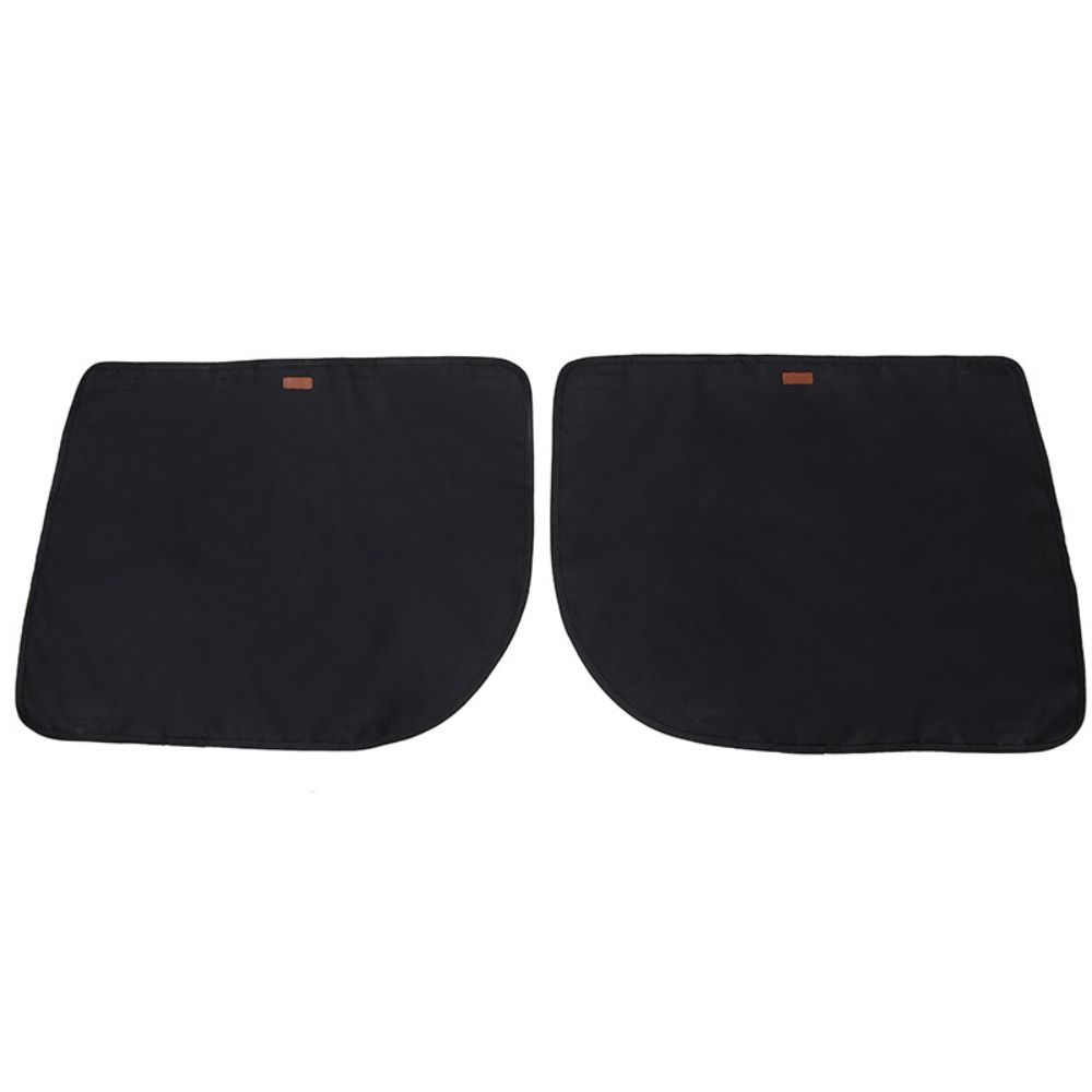 

1 Pair Waterproof Pet Car Door Cover 600D Oxford Cloth Car Pet Mat Protection Mats чёрный