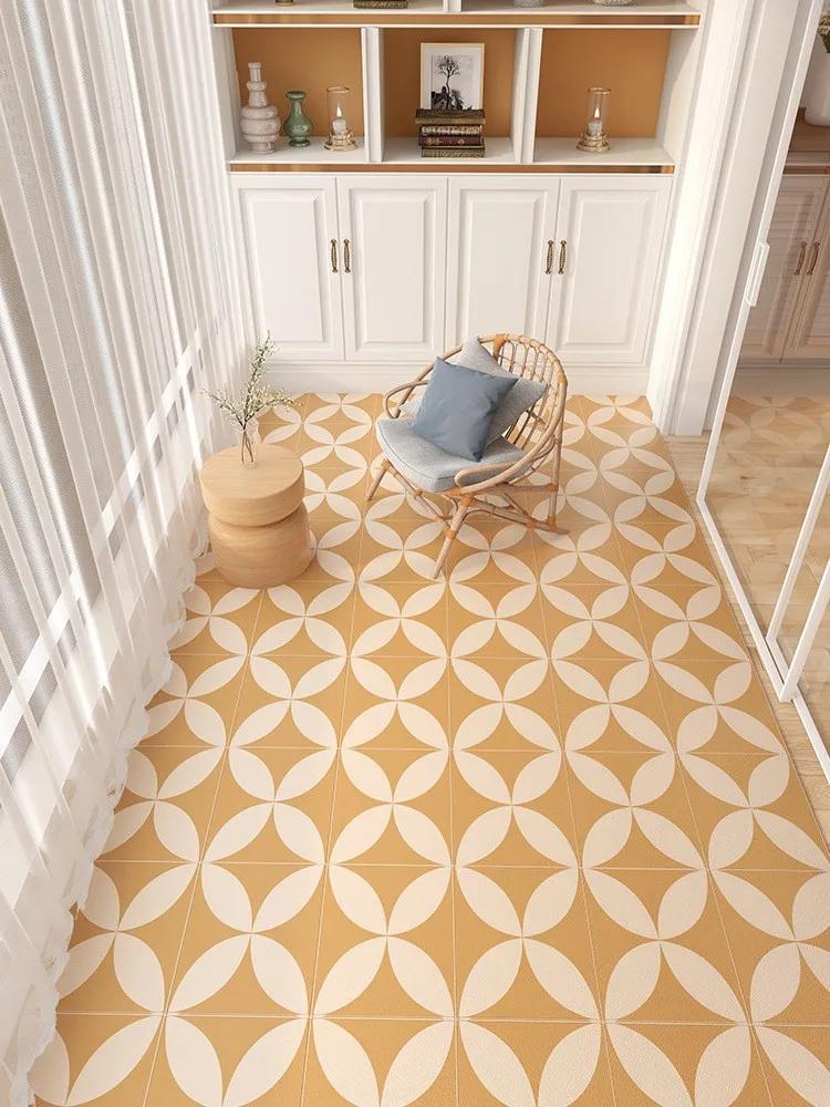 Household Waterproof Balcony Leather Carpet Kitchen PVC Oil-proof Carpets Can Be Cut Living Room Large Area Rug Non-slip Doormat