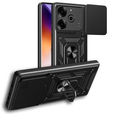 Étui de protection pour appareil photo pour Tecno POVA 6 Pro Pova6 TECNO POVA 5 Armor Hybrid Ring Back Cover