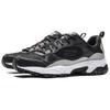 Skechers Men Synthetic Comfort Low Top Dad Shoes Black Grey 51706-BKGY