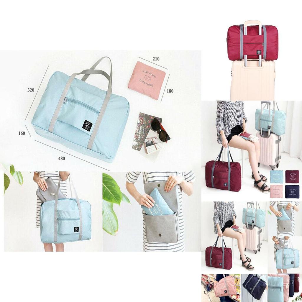 Hochwertige Tragbare Faltbare Reiseaufbewahrung Handgepäck Reisetasche für Alle Gelegenheiten