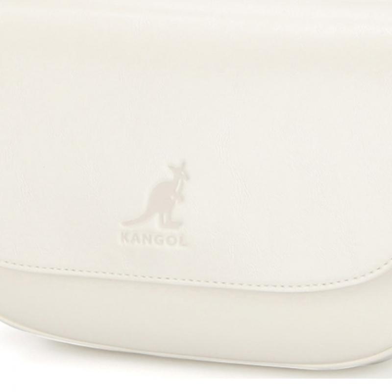 Kangol Luna Halfmoon Hobo Bag Ivory 3958