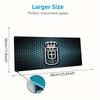Real Oviedo Color Mouse Pad Large Gaming Table Cushion Non-slip Laptop Tablet Big Mousepad XXL Mat Mini PC Playmat With Lock edge