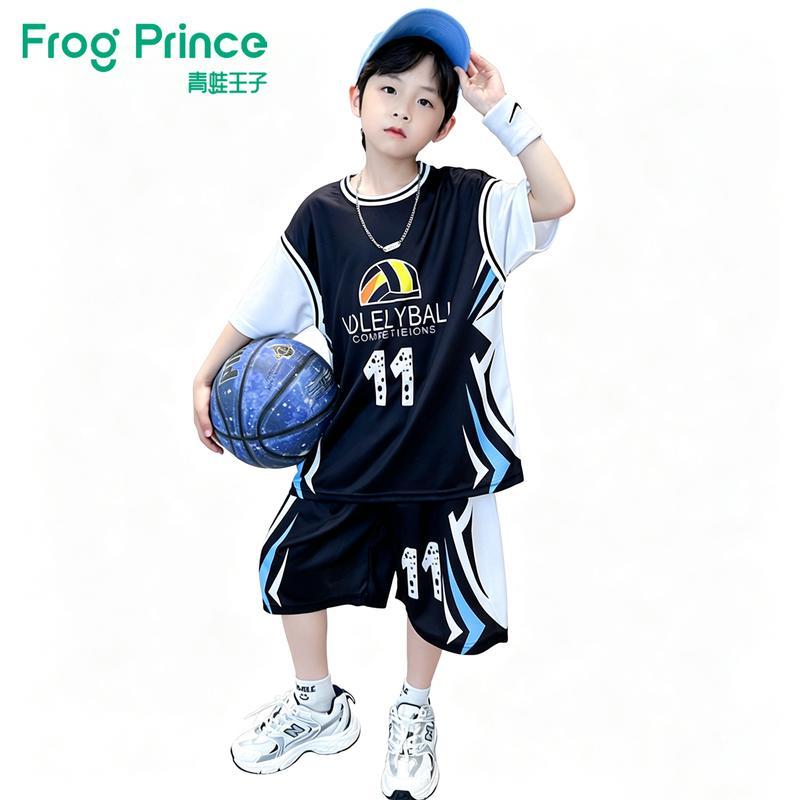 Boys  Quick-Dry Basketball Jersey & Shorts Set 170