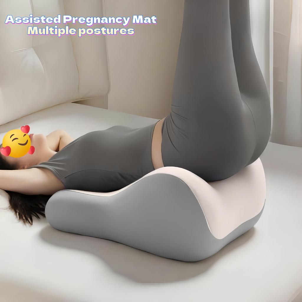 Ergonomic Lovemaking Pillow: Enhances Couples' Intimacy, Supports Women, Elevates Hips, Perfect for Foreplay, Comfortable and Joyful.