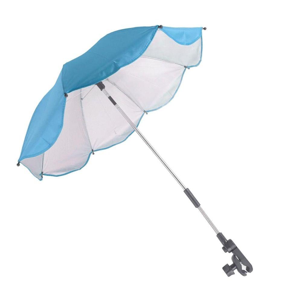 UV Protection Baby Car Umbrella Adjustable Children Buggy Parasol Infant Stroller Cover  Walker