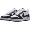 Nike Court Borough Synthetic Leather Low Top Skateboard Shoes White Black Unisex DV5456-131