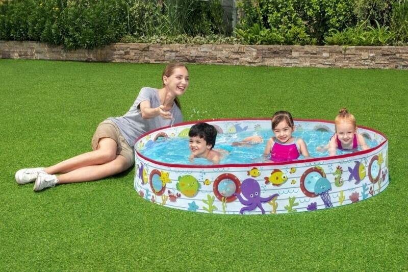 Piscina hinchable infantil Barco 152x25 cm Bestway 55029