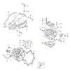 Motorcycle Left Right Engine Housing Generator Clutch Cover Cylinder Head Gasket For BMW G650GS 08-15 Sertao 10-14 G650X 06-09