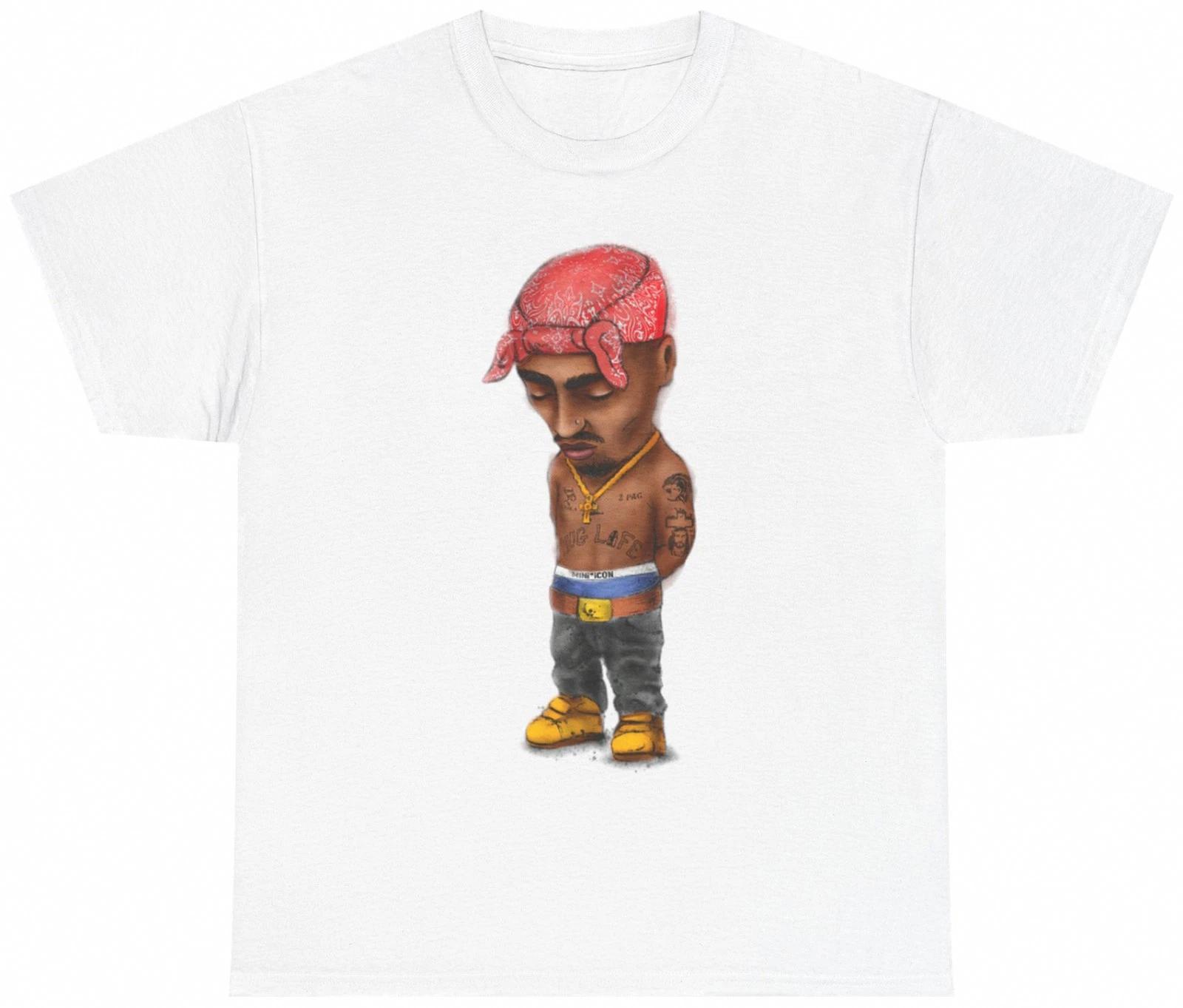 2Pac Tupac Tribute West Coast Rap Hip Hop Vintage S-5XL T-Shirt Men Women Unisex XL