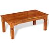 Solid Wood Coffee Table 110 X 60 X 45 Cm