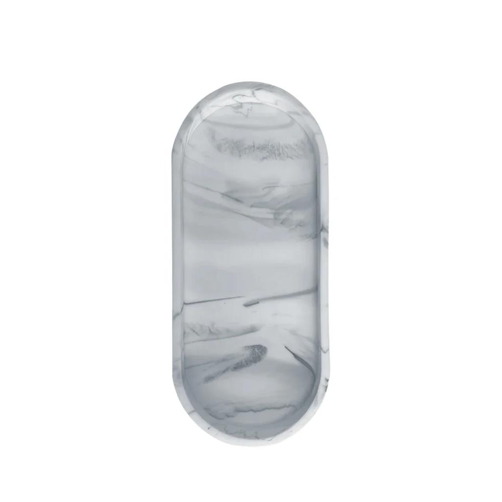 Bathroom Vanity Trays Silicone Kitchen Sink Countertop Dish Soap Sponge Storage Tray Toilet Tank Oval Storage Tray Home Decor