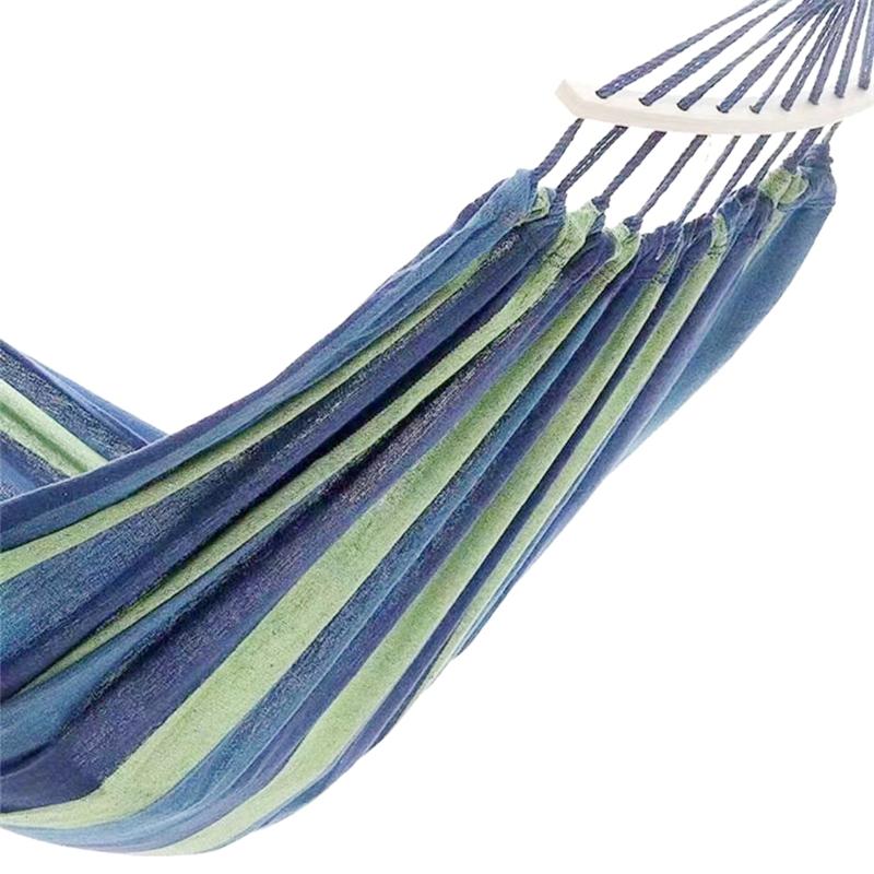 Good-Portable Hammock Camping Thicken Swinging Chair Outdoor Hanging Bed Canvas Rocking Chair Not With Hammock Stand