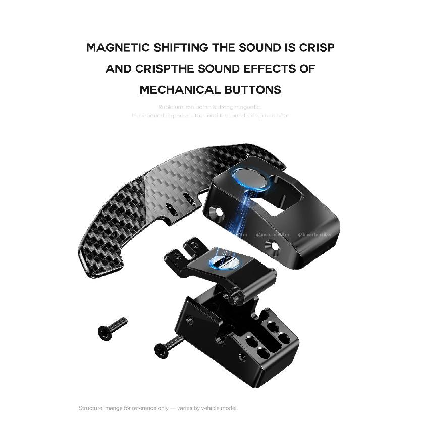ICF Carbon Fiber Magnetic Paddle Shifter For Benz W222 W204 W213 W205 E Series G Series Shift Paddle