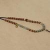 Women's Handmade Hetian Jade Woven Chain Necklace