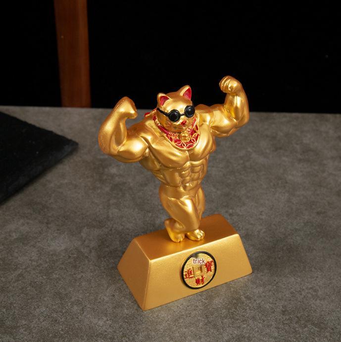 Fortune Cat Kylin Decor for Home or Front Desk