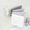 4 In 1 Rotate Punch  Kitchen Multifunction Bathroom Towel Hanger Rack
