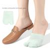 Summer Thin Half-cut Toe Socks, Instep Mesh Invisible Soles of The Feet, Silicone Anti-slip Flip-flops, Women's Boat Socks