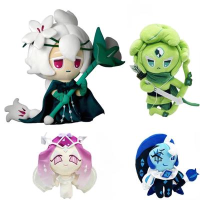 White Lily Cookie Plush Cookie Run Kingdom White Lily Wind Archer Shadow Milk Cookie Plush Toy Pure Vanilla Plushie Merch Doll