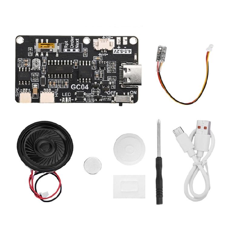 Christmas Music Greeting Card Memory Sound Voice Recording Module, 8MB, Suitable for Birthday Holiday Cards Craft Lovers
