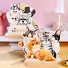 Coil Binding Cat Dog Desk Calendar Creative Daily Planning Supplies Portable Calendar Office Use