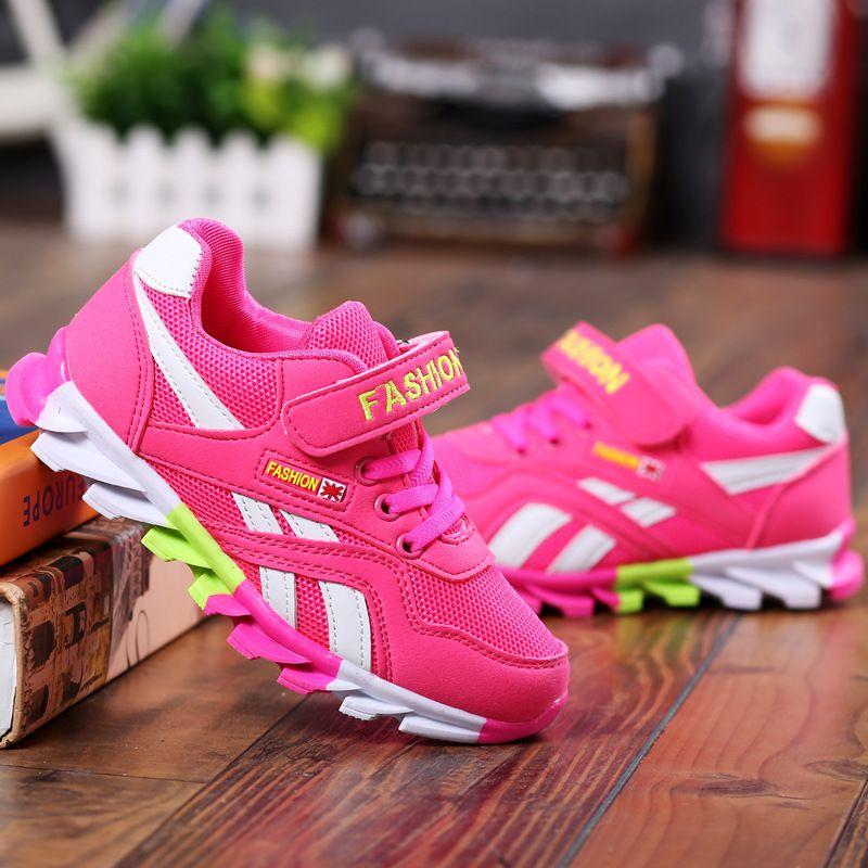 High-quality Breathable Kid Children Sport Shoes Casual Rubber Sole Sneakers
