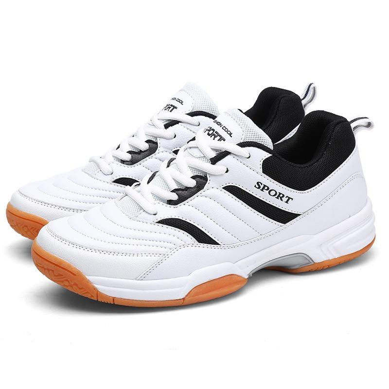 Badminton shoes Men's soft-soled table tennis shoes Non-slip and wear-resistant breathable tennis training extra large size sports shoes