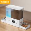 ROJECO Automatic Pet Feeder Water Fountain 8.5L Button Version Dog Food Dispenser Water Refill 2 in 1 Drinking Feeding Supplies 5