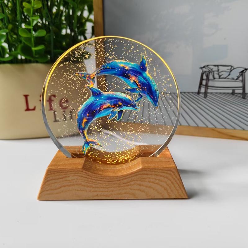 Rüya Gibi Yıldızlı Gökyüzü Gece Lambası Yatak Odası Işığı Ortam Işığı Doğum Günü Hediyesi 3D Gece Lambası