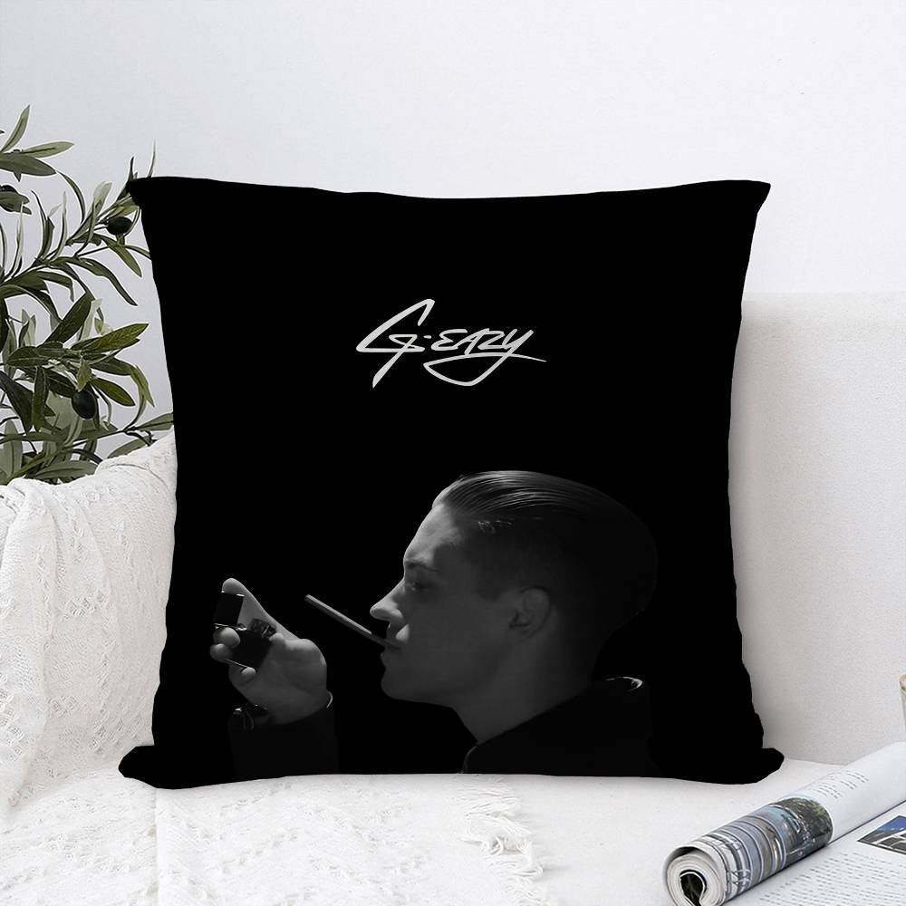 

G Eazy Rap Hip Hop Star Singer Cushion Cover Inches Farmhouse Decor Home Throw Pillow Covers for Couch Decorations 12x12Inch