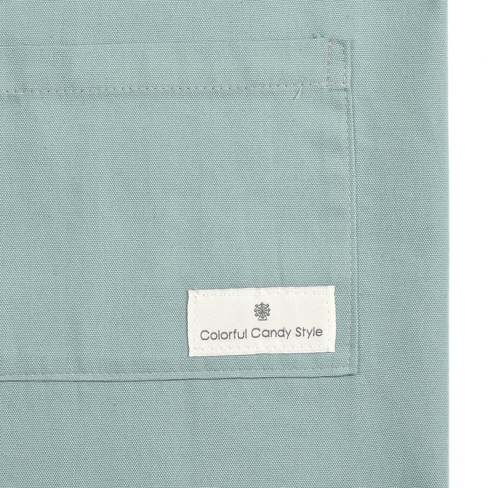 COLORFUL CANDY STYLE Apron In Dull for Boys School Easy To Put On and Take Children's (100-120cm) Turquoise, (Elementary Age), Off, N1255140-NVL