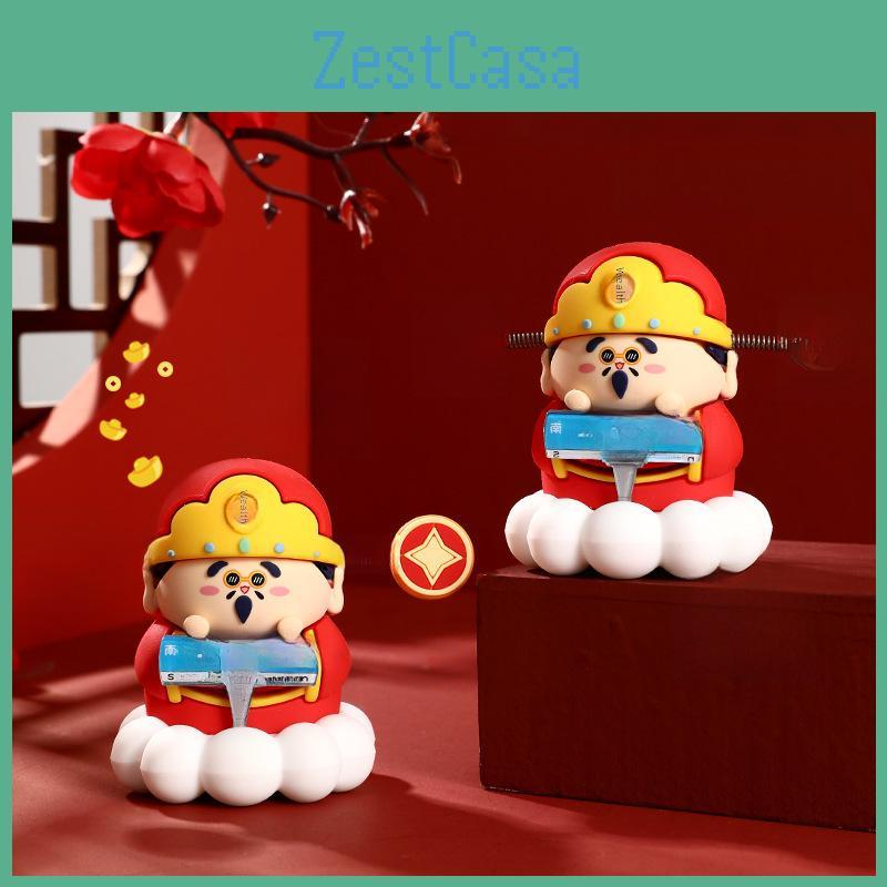 Cute Chinese Lucky God Car Hanging Ornament Prosperity And Wealth Charm
