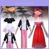 Disfraz Cosplay de Miraculous Ladybug para Niñas con Tejido de Satén y Algodón para Convenciones de Anime