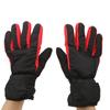 Electric Heated Gloves Polyester Waterproof Battery Powered Winter Heated Gloves for Skiing