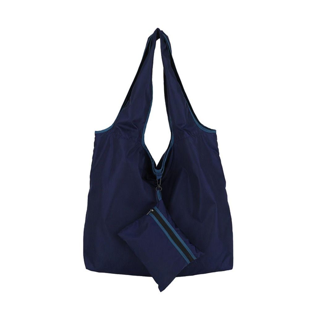 Foldable ~ Fold Folding Shopping Bag Waterproof Grocery Storage Bag Reusable Nylon Tote Bag  Outdoor