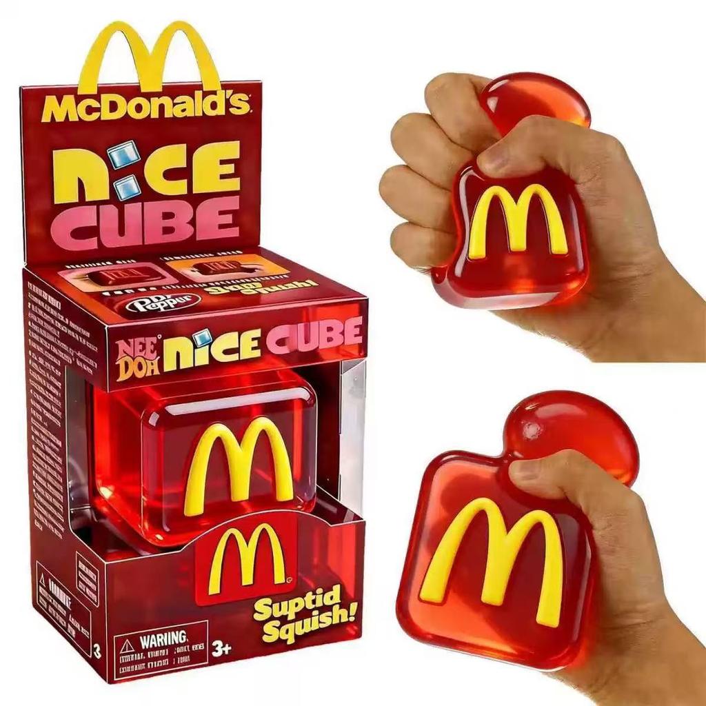 Needoh Maltose Ice Cube Sensory Toy Decompression Cube Pinch Le Decompression Vent Toy