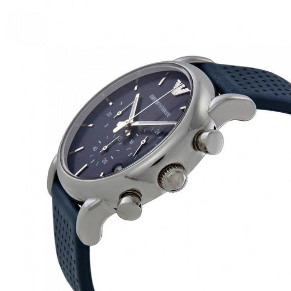 Emporio Armani AR1736 Blue Chronograph Men's Watch