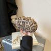 Retro Leopard Print Handbag 2025 New Winter Fashion Chain Shoulder Bag Temperament Women's Bag