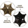 8Pcs Vintage Wind Chime Caps Zinc Alloy Wind Bell Toppers Garden Windchime Accessories Outdoor Decor Rust Resistant Elegant