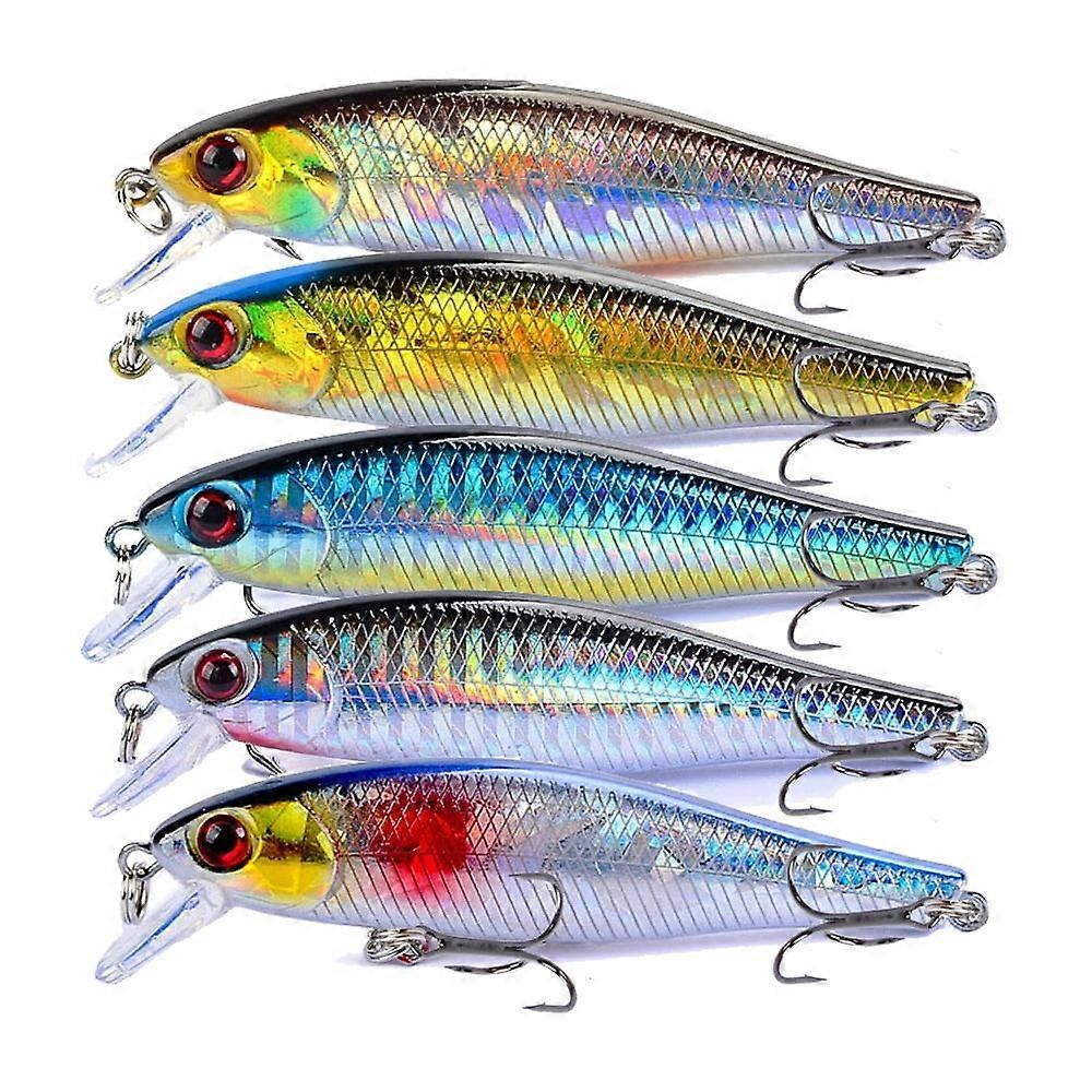 2PCS Model Hot Sinking Fishing Lures Jigs 8.5 Cm 9.2g Bass Pike