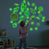 31 Delen DIY Ruimte Ruimteschip Thema Gloeiende Huis Muursticker Lichtgevende Kinderkamer Decoratie