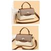 New Fashion All Match Color Handbag Trend Large Capacity Three Single Shoulder Crossbody Bag