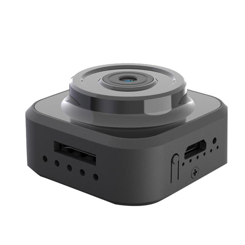 

C-Зручна-Міні Бездротова Wifi Камера HD 1080P Бездротовий Відеореєстратор Домашня Безпека Камера з Виявленням Руху DVR Акумуляторна Батарея чорний