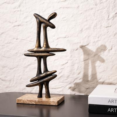 Resin Handicrafts Abstract Geometric Sculpture Geometric Branch Ornaments Decorative Figurines Home Decoration Accessories