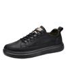 Läderskor för män Herrskor Low Top Andningsförmåga Sport Vardagsskor SkatBoard Skor