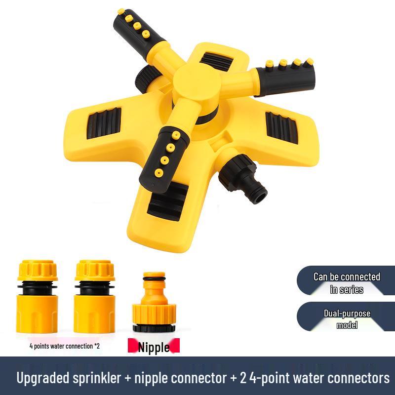 360° Automatischer Rasen-, Blumen- und Gemüsegartensprenger