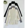 M 37428 High-Neck Slim Knit Sweater