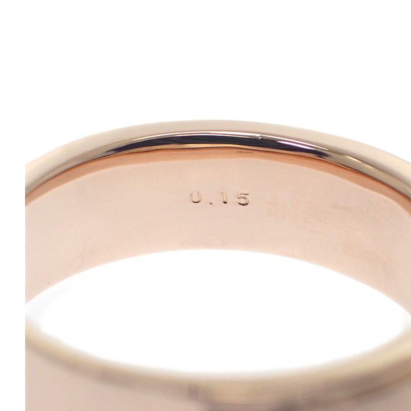 No Brand  #18(JP Size) Ring K18 Pink Gold Mens