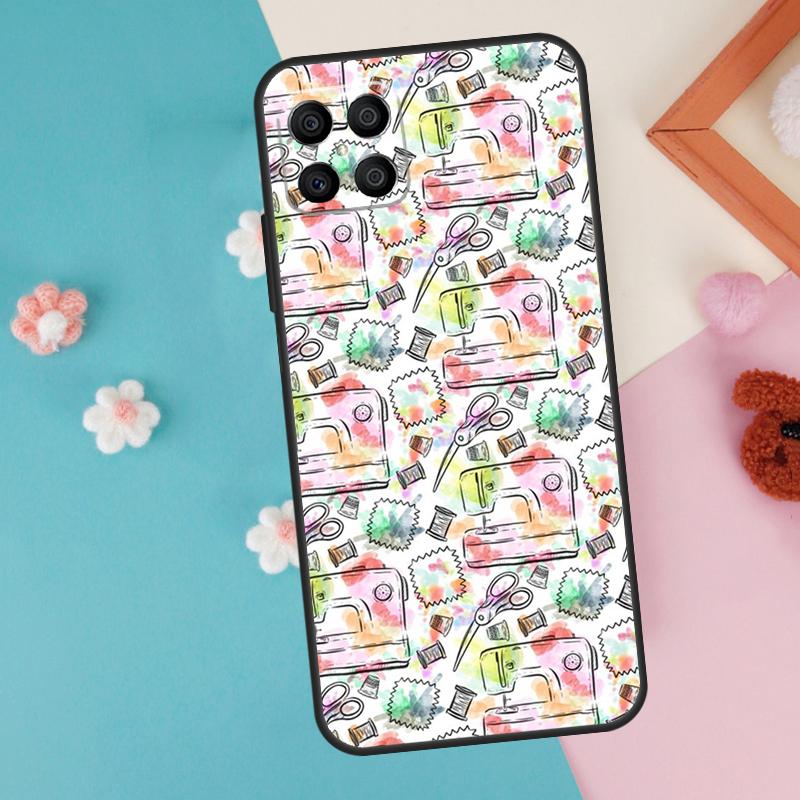 Sewing Machine Case For Honor 200 Pro 50 70 90 X9a X8a X8 X9 X8b X9c X9b Honor Magic 7 Pro 5 6 Lite Cover