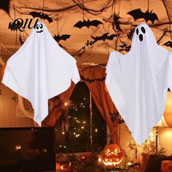 Elegant Swaying Ghost Decoration Halloween Hanging Outdoor Decoration, Cute Flying White for Indoor Courtyard Front Yard, Porch, Patio, Lawn, Garden,